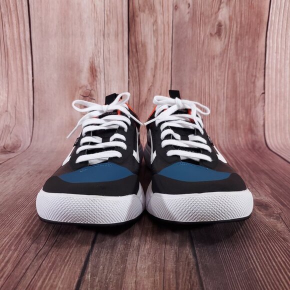 Vans Black and Blue Athletic Shoes - Picture 5 of 15